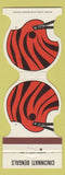 Matchbook Cover - Cincinnati Bengals Football 1985 Overnite Trucking
