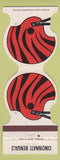 Matchbook Cover - Cincinnati Bengals Football 1994 Overnite Trucking