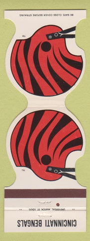 Matchbook Cover - Cincinnati Bengals Football 1994 Overnite Trucking