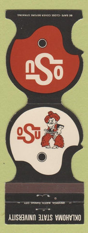 Matchbook Cover - Oklahoma State Cowboys 1975 Restaurants Stillwater OK