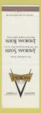 Matchbook Cover - Americana Motor Inns Fort Lauderdale FL
