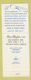 Matchbook Cover - Nat Thylan Furs New York City Detour