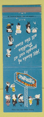 Matchbook Cover - Prebles Restaurant Alhambra West Covina Pasadena CA