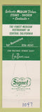Matchbook Cover - Espana's Mexican Restaurant Los Banos CA
