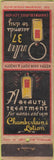 Matchbook Cover - Chamberlain's Lotion beauty product Universal 30's long