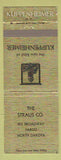 Matchbook Cover - Kuppenheimer Men's Clothes Straus Fargo ND