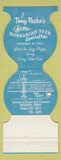 Matchbook Cover - Tony Packo's Cafe Hungarian Toledo OH