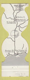 Matchbook Cover National Marine Service Nicor Norvolk VA Houston TX New Orleans