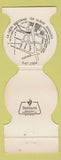Matchbook Cover - LA Crepe Bretonne Restaurant Winnipeg MB