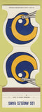 Matchbook Cover - Los Angeles Rams Football 1979 NFC Champions