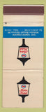 Matchbook Cover - Esso Motor Hotel  Wilhelm Haspel Strasse WEAR