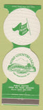 Matchbook Cover - Port Country Club golf Port Washington WI