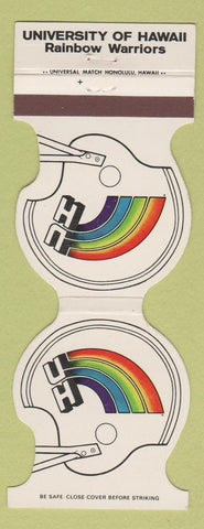 Matchbook Cover - University of Hawaii Rainbow Warriors 1983 Bank