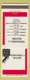 Matchbook Cover - Home Real Estate Hinsdale Naperville Downers Grove IL