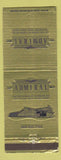 Matchbook Cover - Admiral Wildwood NJ hotel