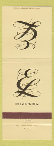 Matchbook Cover - The Empress Room