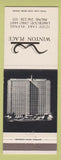 Matchbook Cover - Winton Place Lakewood OH