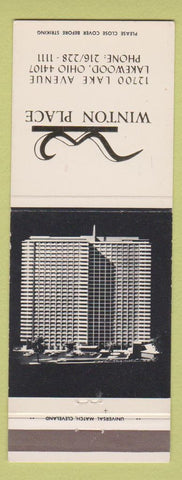 Matchbook Cover - Winton Place Lakewood OH