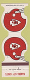 Matchbook Cover - Kansas City Chiefs Football