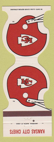 Matchbook Cover - Kansas City Chiefs Football