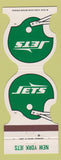 Matchbook Cover - New York Jets Football