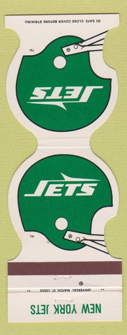 Matchbook Cover - New York Jets Football