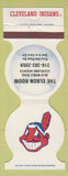 Matchbook Cover Cleveland Indians Baseball 1982 Elbon Room Cleveland Heights OH