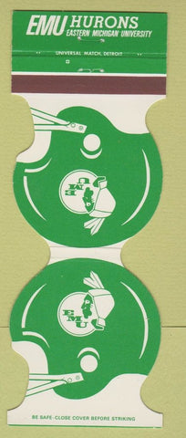 Matchbook Cover - Eastern Michigan Hurons Football Haab's Ypsilanti MI