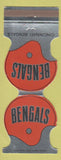 Matchbook Cover - Cincinnati Bengals Football 1971 Hunter Savings