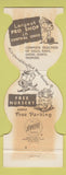 Matchbook Cover - Main Lanes Bowling Columbus OH WEAR Jewelite