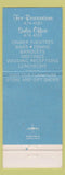 Matchbook Cover - Chanhassen Dinner Theatre MN