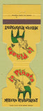 Matchbook Cover - La Pinata Mexican Restaurant Bonita CA