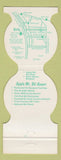 Matchbook Cover - Bintz Apple Mountain Steak House Freeland MI skiing