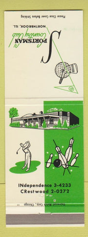 Matchbook Cover - Sportsman Country Club Northbrook IL