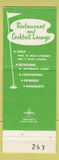 Matchbook Cover - Sportsman Country Club Northbrook IL