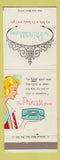 Matchbook Cover - Princess Telephone girlie Mountain States Telephone
