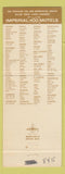 Matchbook Cover - Imperial 400 Motel Sacramento CA