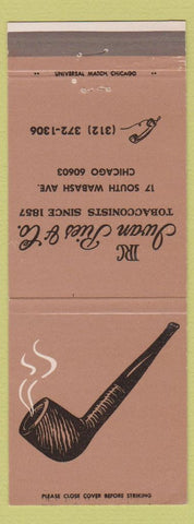 Matchbook Cover - Iwan Ries & Co Tobacco Chicago IL