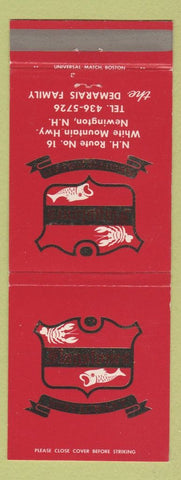 Matchbook Cover - Flagstones Restaurant Newington NH