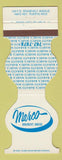 Matchbook Cover - Marco Discount House Hato Rey Puerto Rico