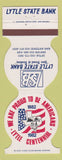 Matchbook Cover - Lytle State Bank Devine San Antonio TX 1982 Centennial