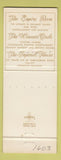 Matchbook Cover - Imperial House Lexington KY