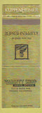 Matchbook Cover - Kuppenheimer Men's Clothes Varsity Shop Fresno CA WEAR