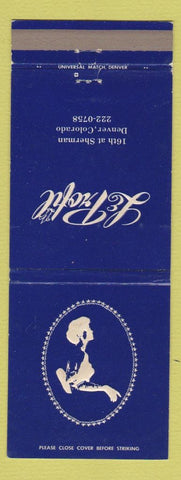 Matchbook Cover - Le Profil Denver Colorado