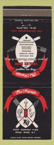 Matchbook Cover - The Marquis Pearl River NY restaurant