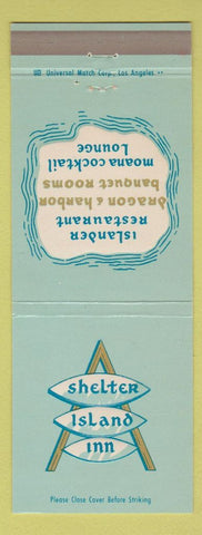 Matchbook Cover - Shelter Island Inn San Diego CA