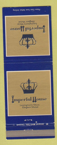 Matchbook Cover - Imperial House Motel Lexington KY