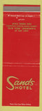 Matchbook Cover - Sands Hotel San Diego CA