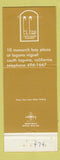 Matchbook Cover - El Eco Furniture Gifts South Laguna CA