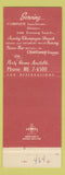 Matchbook Cover - Town and Country's Cafe Chablis Chicago IL